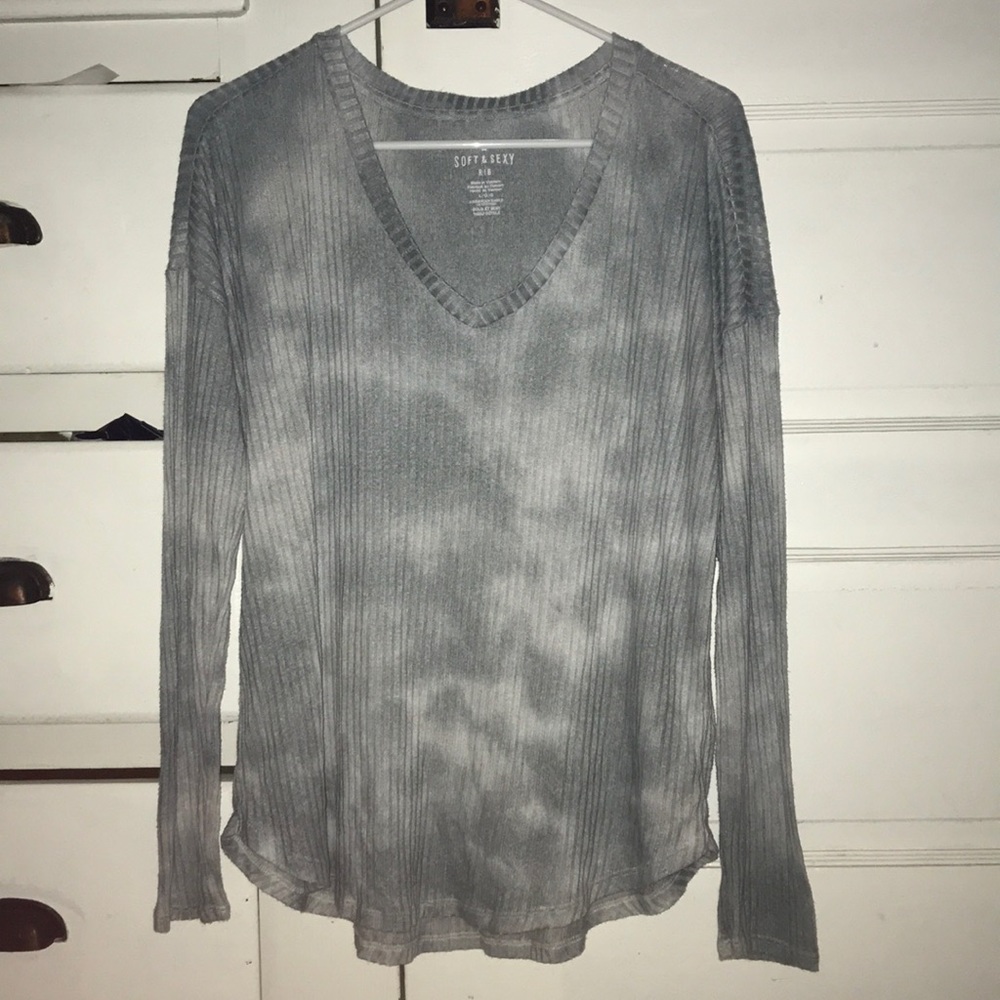 American Eagle Soft and Sexy Rib Tee (L)